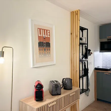 Appartement Centre De - Studio Au Calme Rijsel